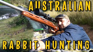 Australian Rabbit Hunting  Howa 223 amp Tikka 260 Remington [upl. by Atiuqrehs813]