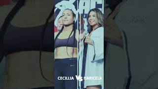 CECILLIA BRAEKHUS VS MARICELA CORNEJO WEIGHTIN [upl. by Nereil]