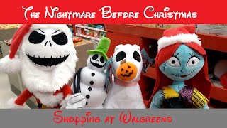 The Nightmare Before Christmas Shopping at Walgreens  Christmas Shopping 2022  Jack  Sally [upl. by Omidyar]