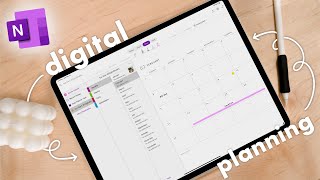 HOW TO OneNote for Digital Planning  FREE Planner [upl. by Namrehs612]