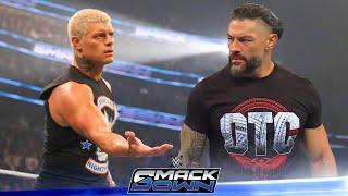 OTC et CODY  DENNEMIS À ALLIÉS  Résultats WWE Smackdown 13 Septembre 2024 [upl. by Loy]