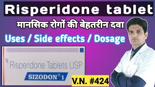 Risperidone tablet  Risperidone tablets 2mg  Risperidone tablets 2mg in hindi  Sizoodon tablet [upl. by Ppilihp]