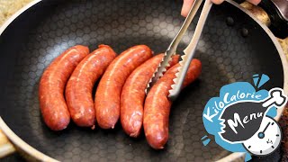 Merguez avec sauce tomates  Recette facile [upl. by Aivlys795]