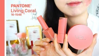 ASMR Doing Your Living Coral Makeup💄Beauty Stylist [upl. by Broderic]