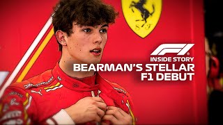 INSIDE STORY Oliver Bearmans Historic F1 Debut  2024 Saudi Arabian Grand Prix  Lenovo [upl. by Nahguav]