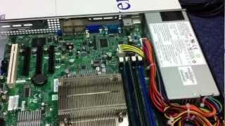 SuperMicro CSE510203B et X8SILF [upl. by Parik]