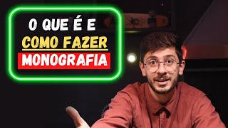 O Que É e Como Fazer a MONOGRAFIA Aula de Ouro [upl. by Hyacinthie]