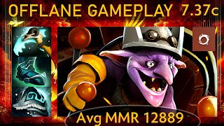 ⭐ 737c Timbersaw KAD  36 KP  90 Offlane Gameplay  Dota 2 Top MMR [upl. by Jamille]