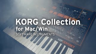 ARP ODYSSEY software on KORG Collection for MacWin [upl. by Normalie]