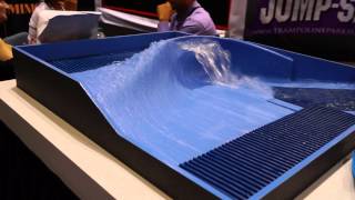 Pacific Surf Designs New Surf Wave Machine Iaapa Attractions Convention [upl. by Afra136]