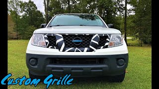 Custom Painted Front Grille  Nissan Frontier [upl. by Geer]