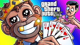 GTA5 Online Funny Moments  Luis Casino Tour Diamond Casino and Resort DLC [upl. by Leumek344]