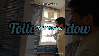 Stunning toilet window Bathroom window Top hung window home [upl. by Ahsykal]