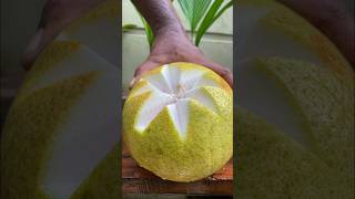 Amazing craft by pomelo 🌴🌴🌴🌴pomelo cutting [upl. by Lammond]