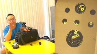 Evanix AR6 Hunting Master 22 Cal  25 ft Shooting Review [upl. by Ruamaj]