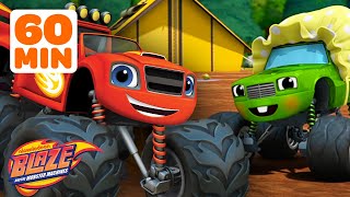 Blazes Best Baby Rescues and Adventures 👶  60 Minutes  Blaze and the Monster Machines [upl. by Anet]