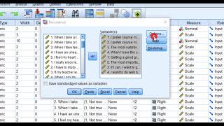 How to rank Likert scale items using SPSS [upl. by Vivianna]