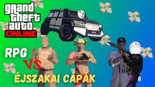 RPG VS ÉJSZAKAI CÁPÁK  GTA ONLINE [upl. by Gotthard]