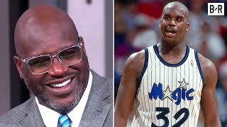 Shaq Finds Out the Magic Are Retiring His Jersey  Inside the NBA [upl. by Ahsiket266]