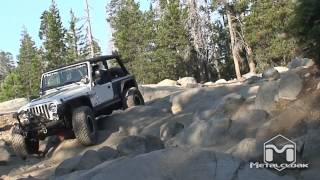 Cloakd LJ on The Rubicon Trail  MetalCloak 35quot LTSA Suspension [upl. by Had]