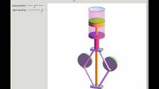 Rhombic Drive for Stirling Engine [upl. by Tessy]