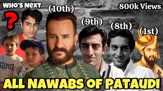 Saif Ali Khan Family History  All Nawabs of Pataudi [upl. by Grazia]