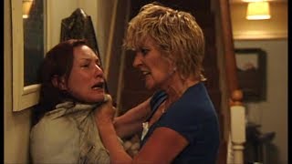 EastEnders  Shirley Carter Attacks amp Throws Out Rainie Cross 17th August 2010 [upl. by Sasnak]