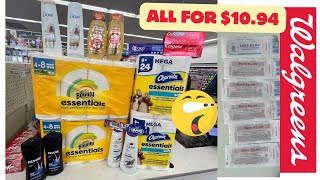 Best Walgreens deals this week 67 worth for 1094 [upl. by Ecnerwaled]