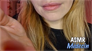 ASMR FRANÇAIS 🌸 ROLEPLAY MÉDECIN  quot TEST NEUROLOGIQUEquot [upl. by Graaf]