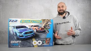 Scalextric Drift 360  Unboxing und Tracktest [upl. by Eiral931]