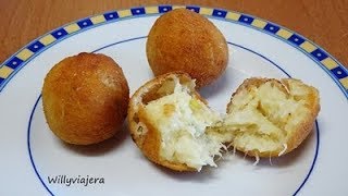 CROQUETAS DE BACALAO🐟🏆 SUPERJUGOSAS Receta mejorada paso a paso [upl. by Elissa]