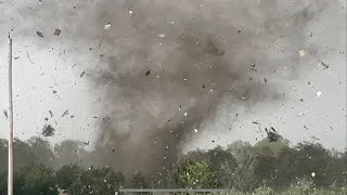 THE MOST INSANE TORNADO VIDEO ever captured in Westmoreland Kansas [upl. by Nyad]