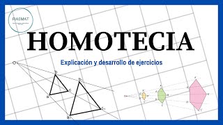 Homotecia  Ejercicios resueltos [upl. by Haim]