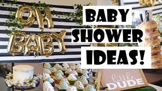 DIY Baby Shower Ideas Games and Decorations [upl. by Aceber538]