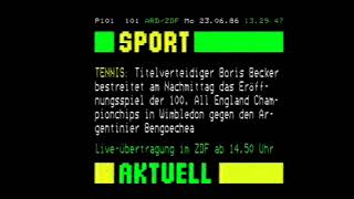 Videotext für alle ARD ZDF 2361986 komplette Sendung [upl. by Loydie]