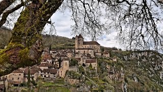 Saint Cirq Lapopie  Vallée du lot  France [upl. by Ijar]