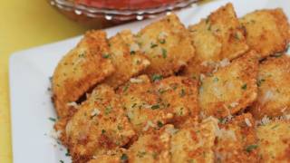 Toasted Ravioli Recipe I LOVE this appetizer [upl. by Dyraj]