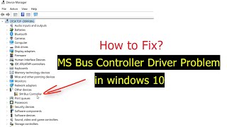 How to fix SM Bus Controller Driver Problem in Windows 10  SM Bus controller driver problem [upl. by Belva]