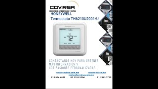 HONEYWELL TERMOSTATO TH6210U2001 [upl. by Gabey]