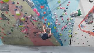 Ten Months Bouldering Experience Climbs V01 Overhang [upl. by Kermy323]