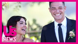 Sarah Hyland amp Wells Adams Wedding Photos amp Details Revealed [upl. by Anirak]