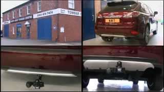 Lexus RX450H Witter flange towbar [upl. by Ahsoek771]