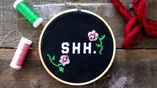 Cross Stitching for Beginners [upl. by Claudio]