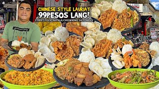 99pesos na “Kanto CHINESE STYLE LAURIATquot Nag ala CHOWKING na sa TONDO  May KANTO FRIED CHIEN pa [upl. by Erme]