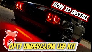 Step by Step Install of AMAZONS BEST Underglow LED KIT [upl. by Naoj423]