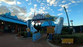 Icebreaker POV at Seaworld Orlando  Front Seat [upl. by Lais]