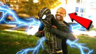 SPIDERMAN FIGHTS ELECTRO IN REAL LIFE [upl. by Eislrahc]