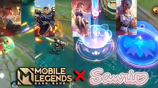 MLBB X SANRIO SKIN FULL SKILL EFFECTS  SANRIO SKIN AND SKILL EFFECTS SANRIO SKIN  ML SANRIO SKIN [upl. by Bow]