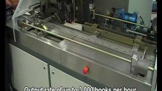 Cheque Book Finishing with Wilstead SBG20600 StitcherBinderGuillotine [upl. by Elodie]