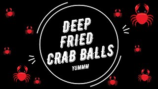 Deep Fried Blue Crab Balls  Chesapeake Crab [upl. by Adnomar]